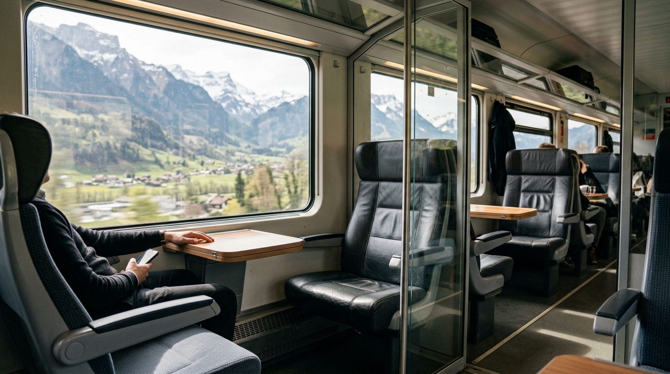 Swiss Train Seat Classes Guide