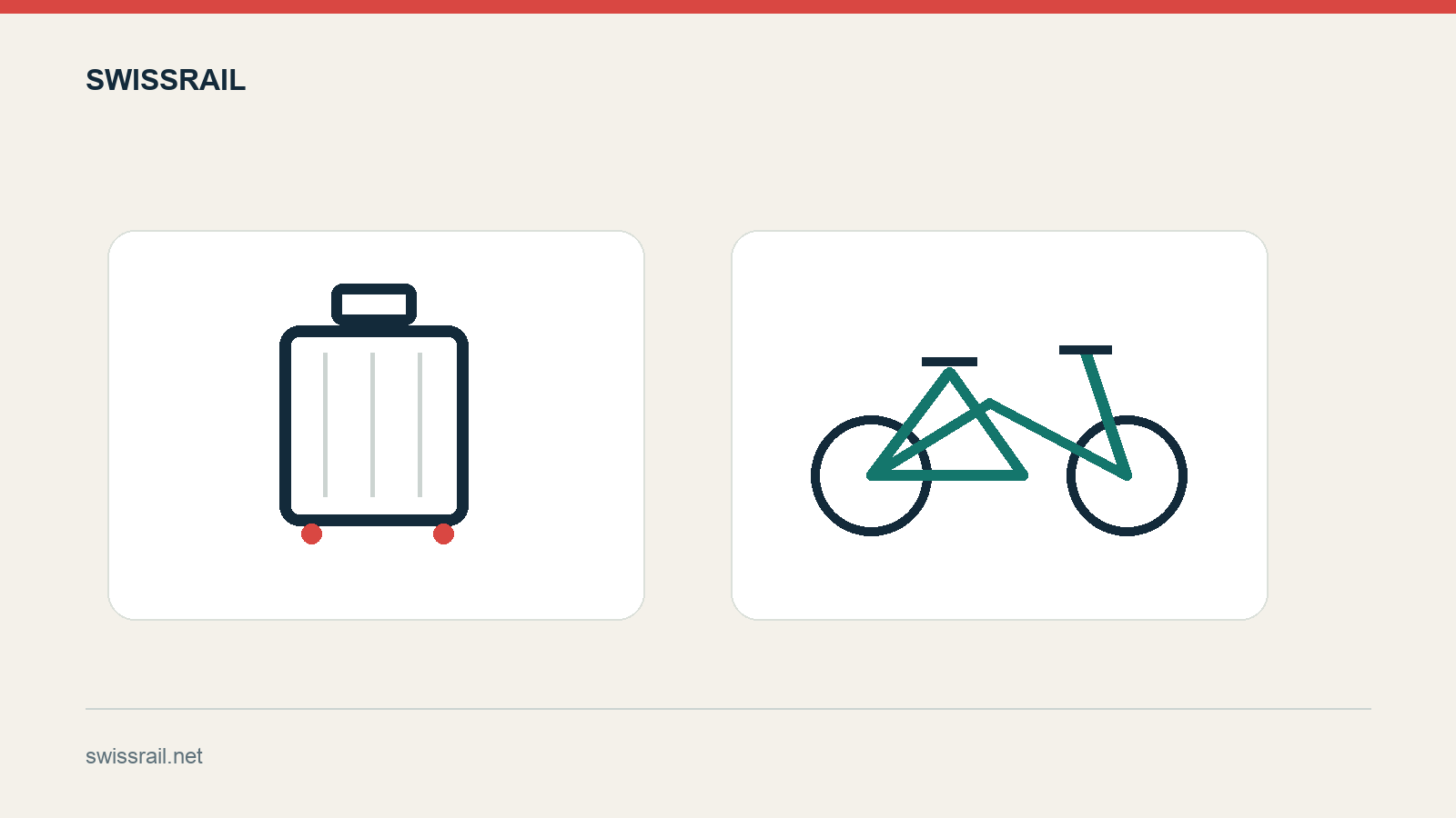 Bagages et règles d’embarquement dans les trains suisses : guide pratique