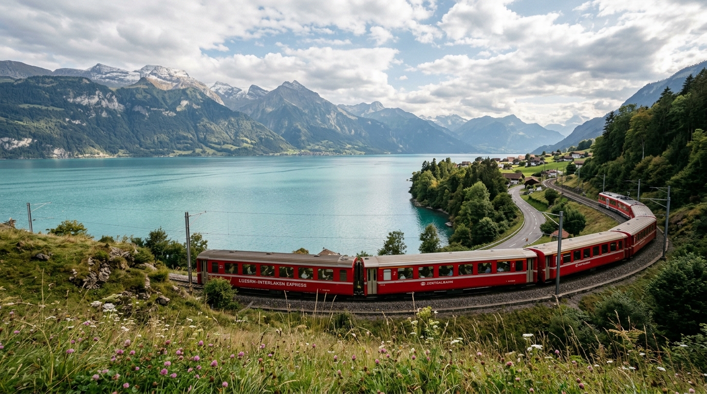 Lucerne to Interlaken Train